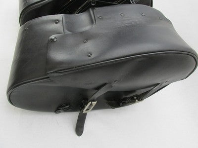 Pair of Harley-Davidson Genuine Teardrop Leather Saddlebags 79056-01 7