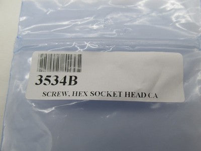 Lot of 5 Harley-Davidson Genuine NOS Hex Socket Head Screws Bolts 3534