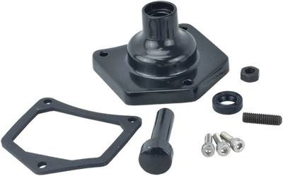 Drag Specialties Starter Button Gloss Black 1.2/1.4kw Offset Gear Redu