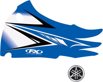 Factory Effex OEM Shroud and Tank Graphics Blue 14-05210