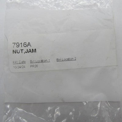 Lot of 2 Harley-Davidson OEM NOS 5/8"-18 Jam Nuts 7916A