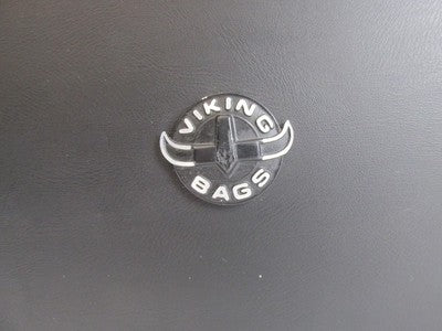 Pair of Viking Bags Harley Davidson Black Semi Rigid Lockable Saddleba