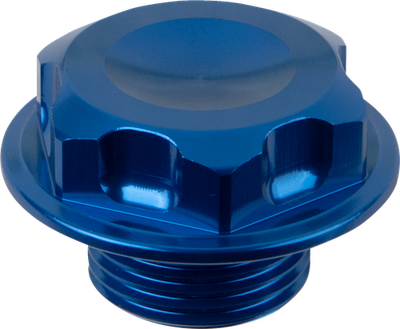 Moose Racing Steering Stem Nut Blue 0410-0379