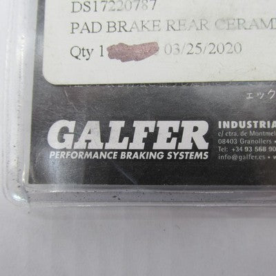 Galfer Sintered Brake Pads G1370-G1380 , G1375-G1396 1371 FD267H029