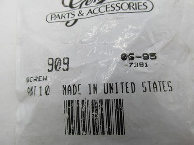 Lot of 10 Harley Davidson Genuine NOS Pan Head Screws 909