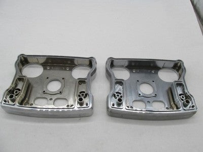 Set of 2 Early Big Dog Harley Evo S&S Lower Chrome Billet Rocker Boxes