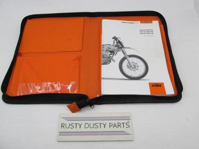 KTM 2015 Freeride Free Ride Motorcycle Owner's Manual with Portfolio