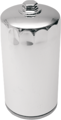 Drag Specialties Spin-On Oil Filter w/ nut Chrome 0712-0012