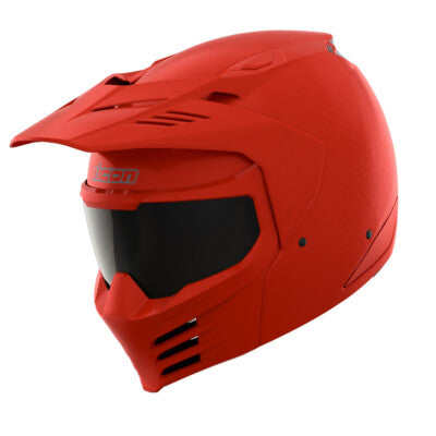 Icon Elsinore Monotype Helmets Red 3XL 0104-3321