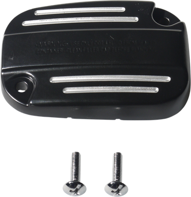 Drag Specialties Front Brake Master Cylinder Cover Black 0611-0190