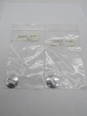 Lot of 2 Harley-Davidson Genuine NOS Aermacchi Footrest Plates 50805-6