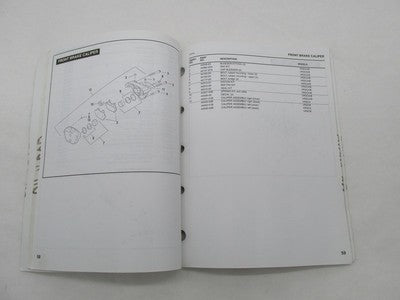 Harley-Davidson Official Factory 2004 VRSC V-Rod Parts Catalog 99457-04