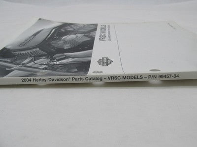 Harley-Davidson Official Factory 2004 VRSC V-Rod Parts Catalog 99457-04