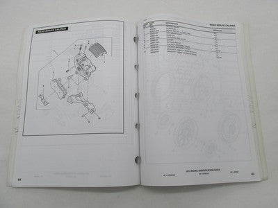 Harley-Davidson Official Factory VRSC V-Rod Parts Catalog 99457-10