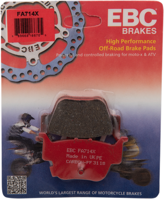EBC Sport Carbon "X" Brake Pads FA714X