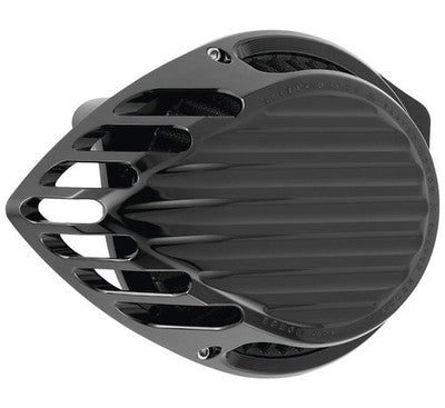 Rough Craft Air Cleaner Black Finned RC-600-000