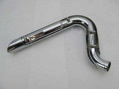 Vance & Hines V&H Harley Rear Short Shots Exhaust Header w/ Heat Shiel