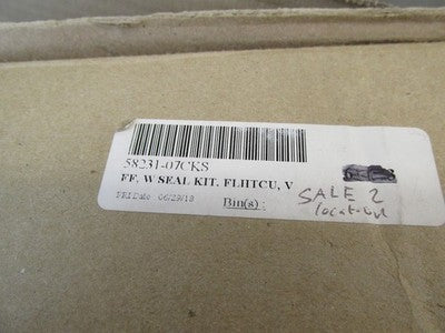 Harley Davidson Genuine NOS Black w/ Red Pin Batwing Fairing 58231-07C