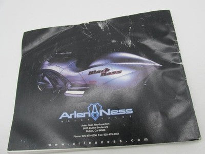 Arlen Ness Harley Davidson 2005 Motorcycle Parts Catalog Book
