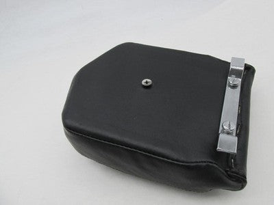 Harley Davidson Genuine Black 8.5" x 6.75" Passenger Sissybar Backrest