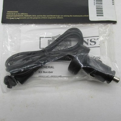 Harley-Davidson OEM NOS 36" Extended 12V USB Charging Adapter 69201148