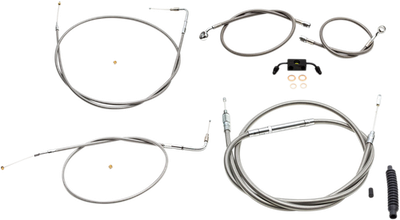 LA Choppers Standard Handlebar Cable/Brake Line Kit LA-8231KT-16