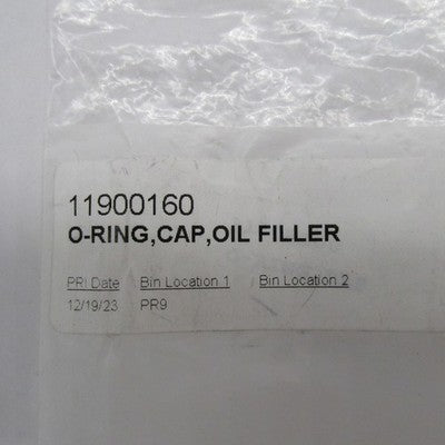 Lot of 2 Harley-Davidson OEM NOS Oil Filler Cap O-Rings 11900160