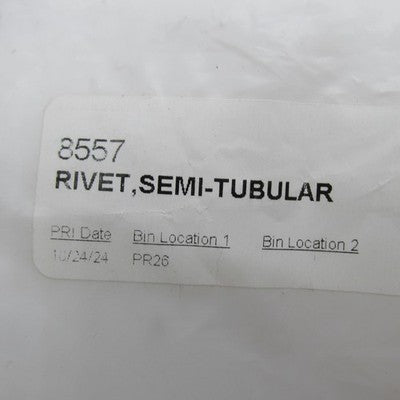 Lot of 8 Harley-Davidson OEM NOS Semi-Tubular Rivets 8557
