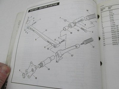 Harley-Davidson Official Factory 2000 XLH Sportster Model Parts Catalog 99451-00