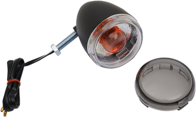 Drag Specialties Rear Turn Signals Matte Black 2020-1429