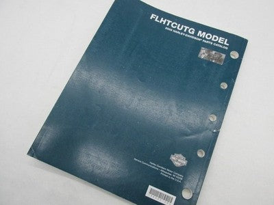 Harley-Davidson Official Factory 2009 FLHCUTG Models Parts Catalog 996