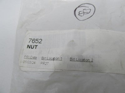 Lot of 6 Harley Davidson NOS OEM Hex Nut 7652