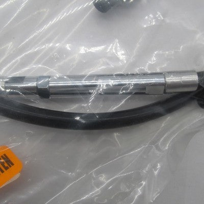 LA Choppers NOS 15-17" Ape Hanger Black Vinyl Clutch Cable LA-8110C16B