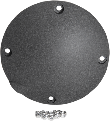 Drag Specialties Derby Covers Wrinkle Black 1107-0366