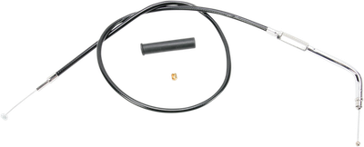 Drag Specialties Black Vinyl Throttle Cable 27 1/2in.