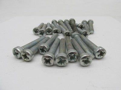 Lot of 22 Harley Genuine NOS 1/4"-20 x 1-1/2" Pozidriv Fillister Head