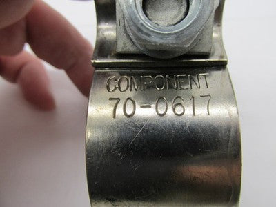 Accuseal Indian Motorcycle Single Bolt Exhaust Muffler Clamp Band 70-0