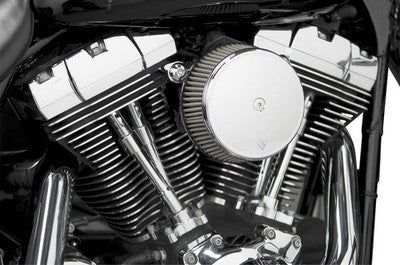 Arlen Ness Billet Sucker Stage I Air Filter Kit with Steel Cover 50-33