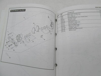 Harley-Davidson Official Factory 2006 FLSTFSE2 Parts Catalog Book 99430-06