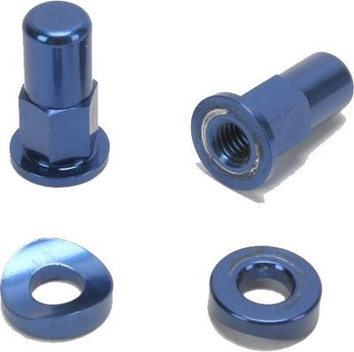 No Toil Rim Lock Tower Nut/Spacer Kit Blue NTRK-003