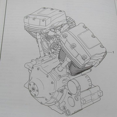 Harley Davidson Genuine FXSTDSE Model 2003 Parts Catalog 99430-03