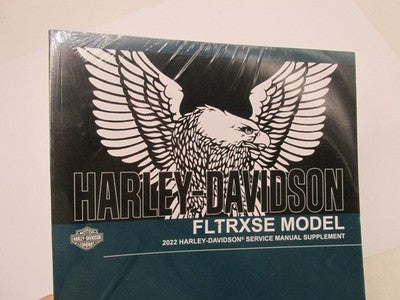 Harley-Davidson Genuine OEM NOS 2022 FLTRXSE Service Manual Supplement