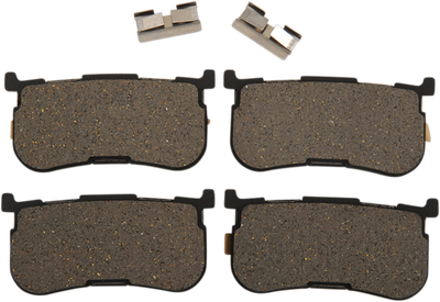 Drag Specialties Semi-Metallic Brake Pads Rear 1721-2442