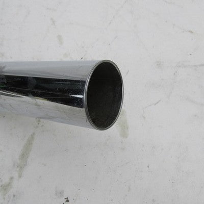 Harley Ironhead Sportster Shovelhead Chrome Rear Header Exhaust Pipe