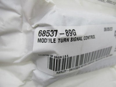 Harley-Davidson Genuine OEM NOS Turn Signal Control Module 68537-89G