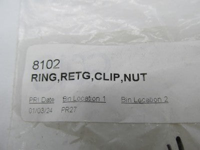 Lot of 8 Harley Davidson Genuine NOS Nut Clip Ring 8102