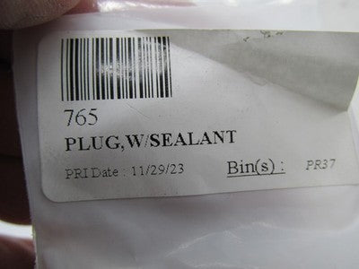 Lot of 2 Harley Davidson NOS Plug with Sealant 765
