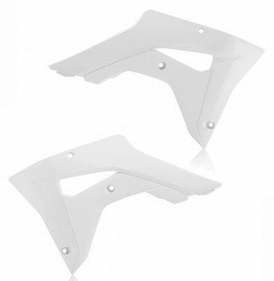 Acerbis Radiator Shrouds White 2645450002