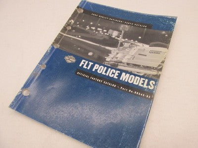Harley-Davidson Official Factory 2002 FLT Police Models Parts Catalog