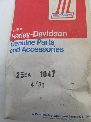 Lot of 10 Harley Davidson Genuine NOS 8-36 x 1/4" Hex Flathead Screws